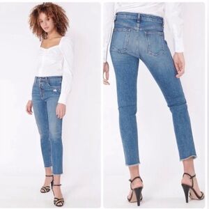 Veronica Beard Faye 11” Skinny Jeans